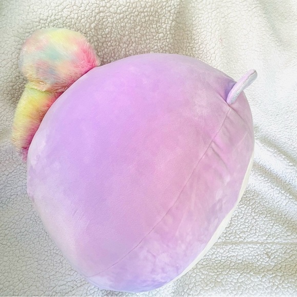 19-20" LARGE Squishmallow  SYDNEE the Purple Squirrel Plush Toy - Picture 3 of 7
